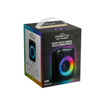 BigBen PARTY High Power S - Enceinte de soirée - sans fil - Bluetooth - noir