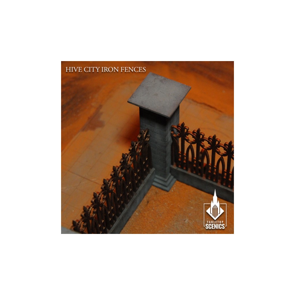 Hive City Iron Fence