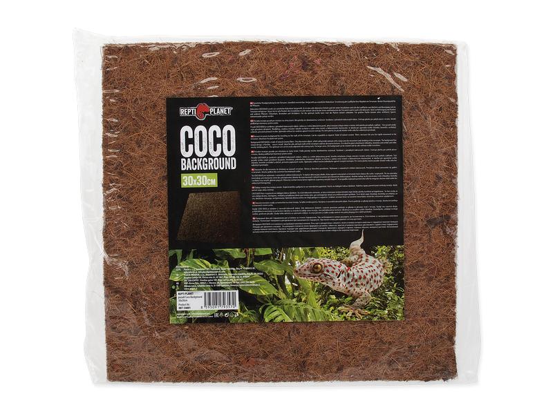 Repti Planet Coco Hintergrund 30 x 30 cm Natürliche Rückwand aus Kokosfaser