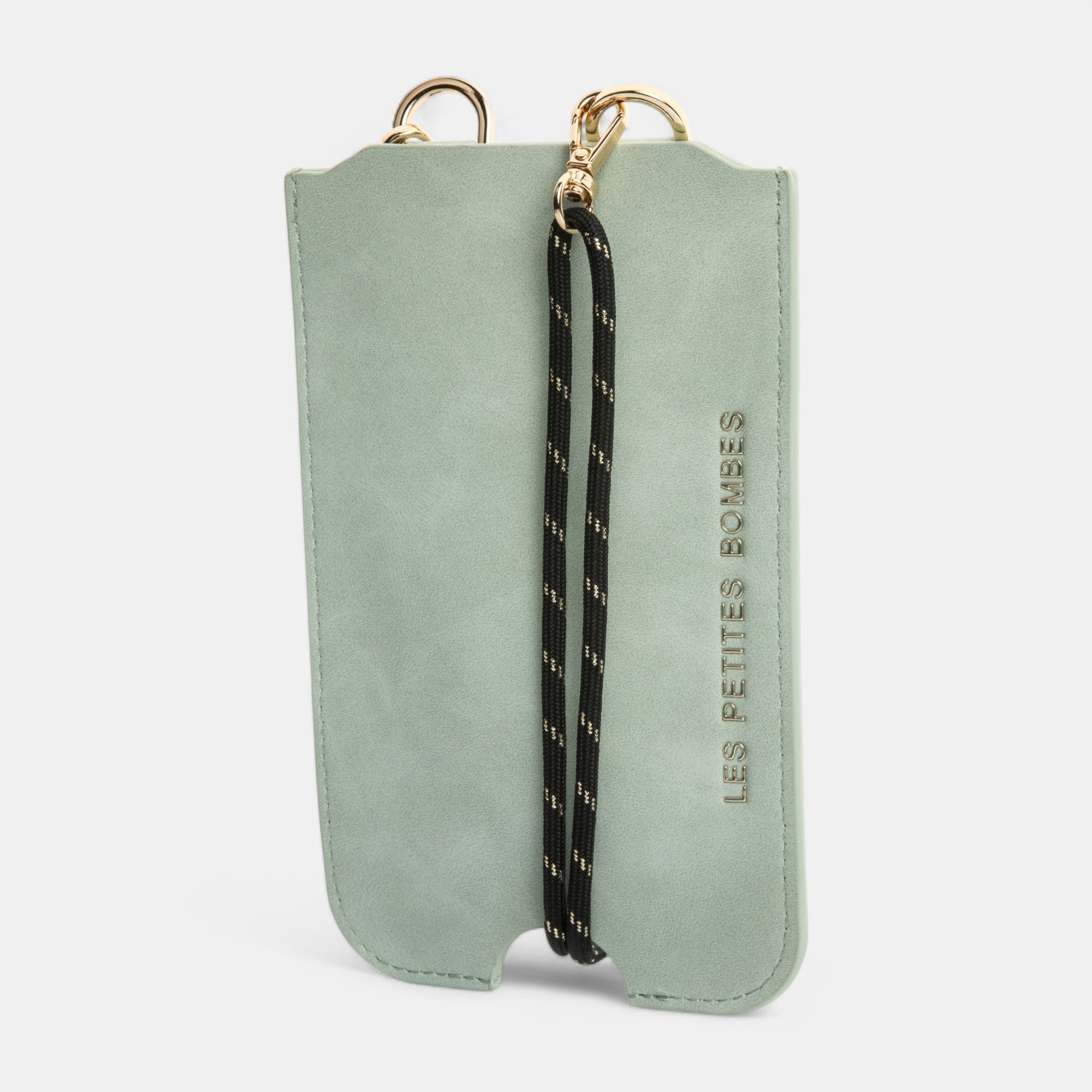 Pochette pour téléphone vert clair