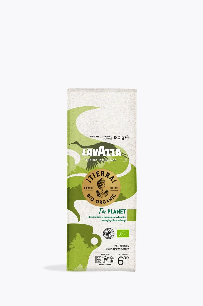Lavazza Tierra For Planet Organic 180g gemahlen