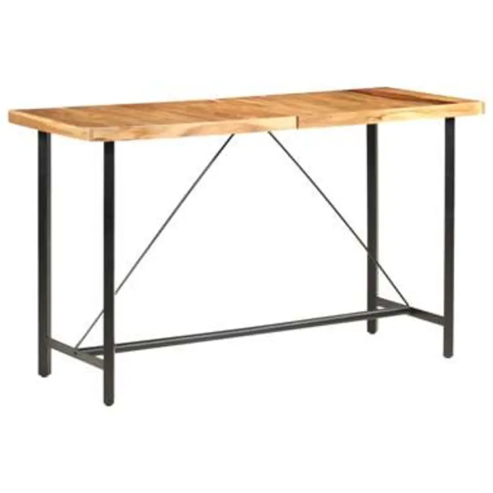 vidaXL Bartafel 180x70x107 cm massief acaciahout