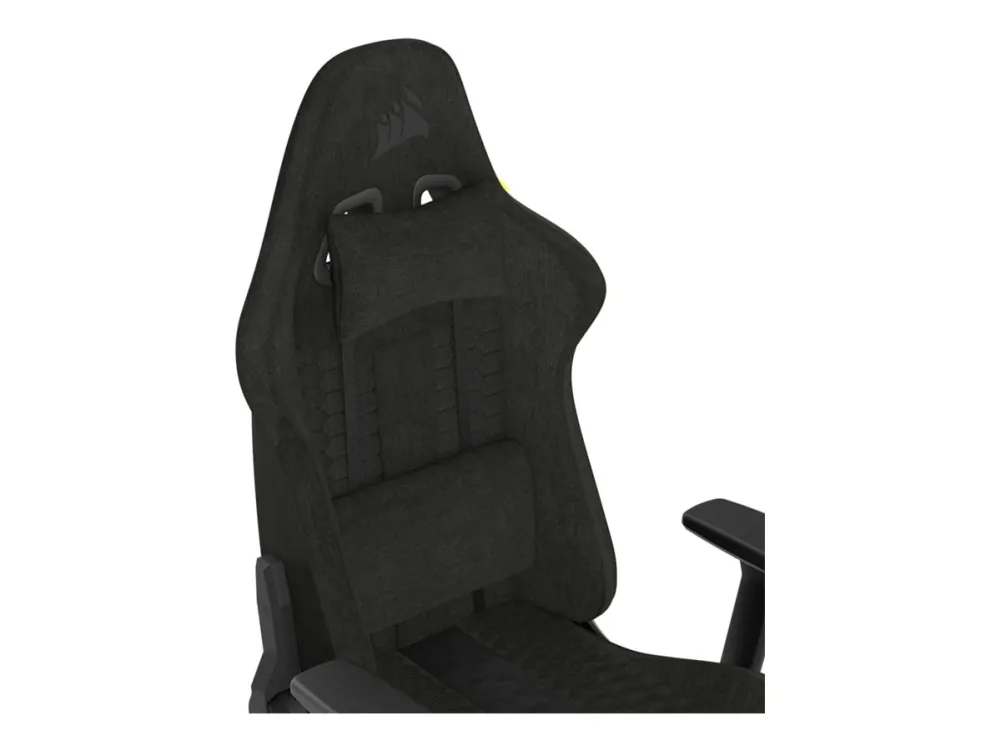 CORSAIR | TC100 Relaxed (Fabric) - Gamingstol - Stof - Op til 120 kg | Sort