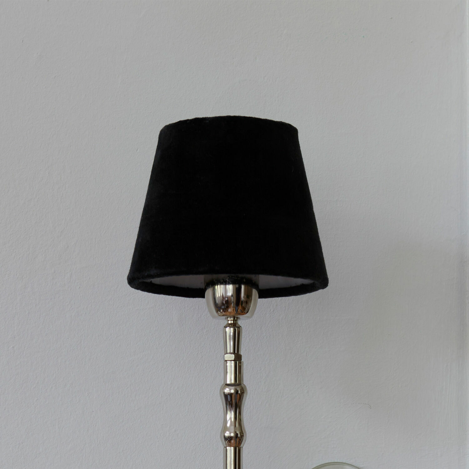 Lampenschirm Mitters samtschwarz