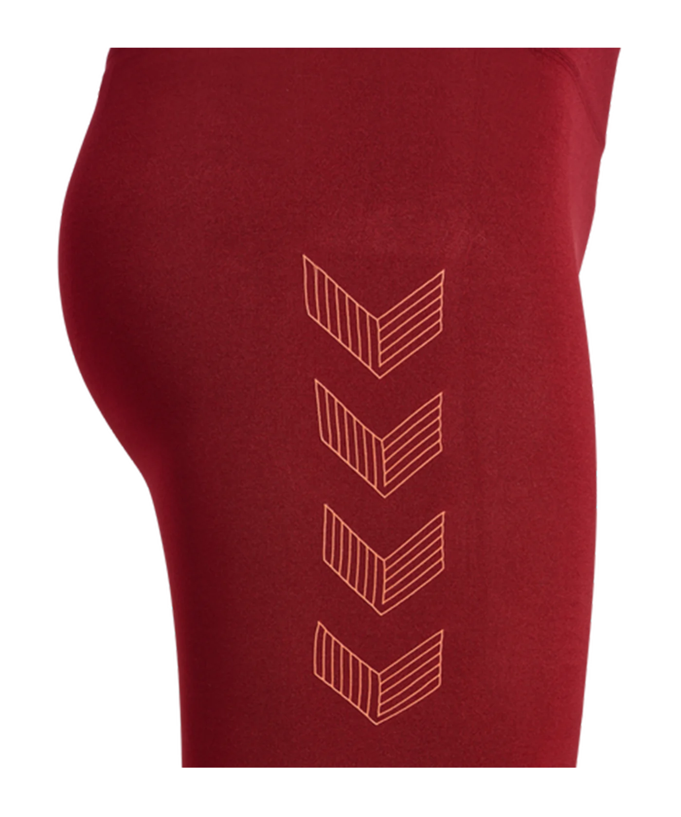 Hummel hmlONGRID Leggings Damen Rot F3135