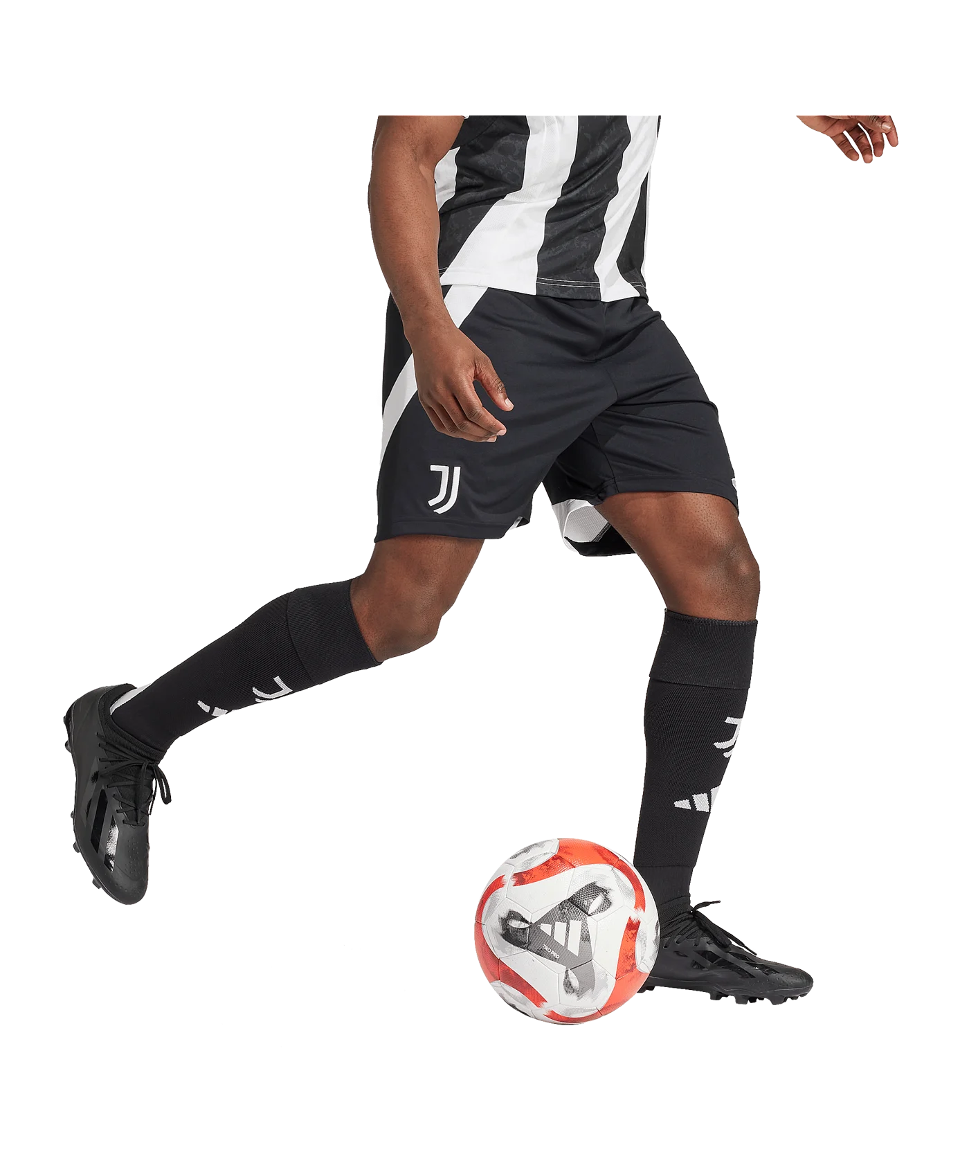adidas Juventus Turin Short Home 2024/2025 Schwarz