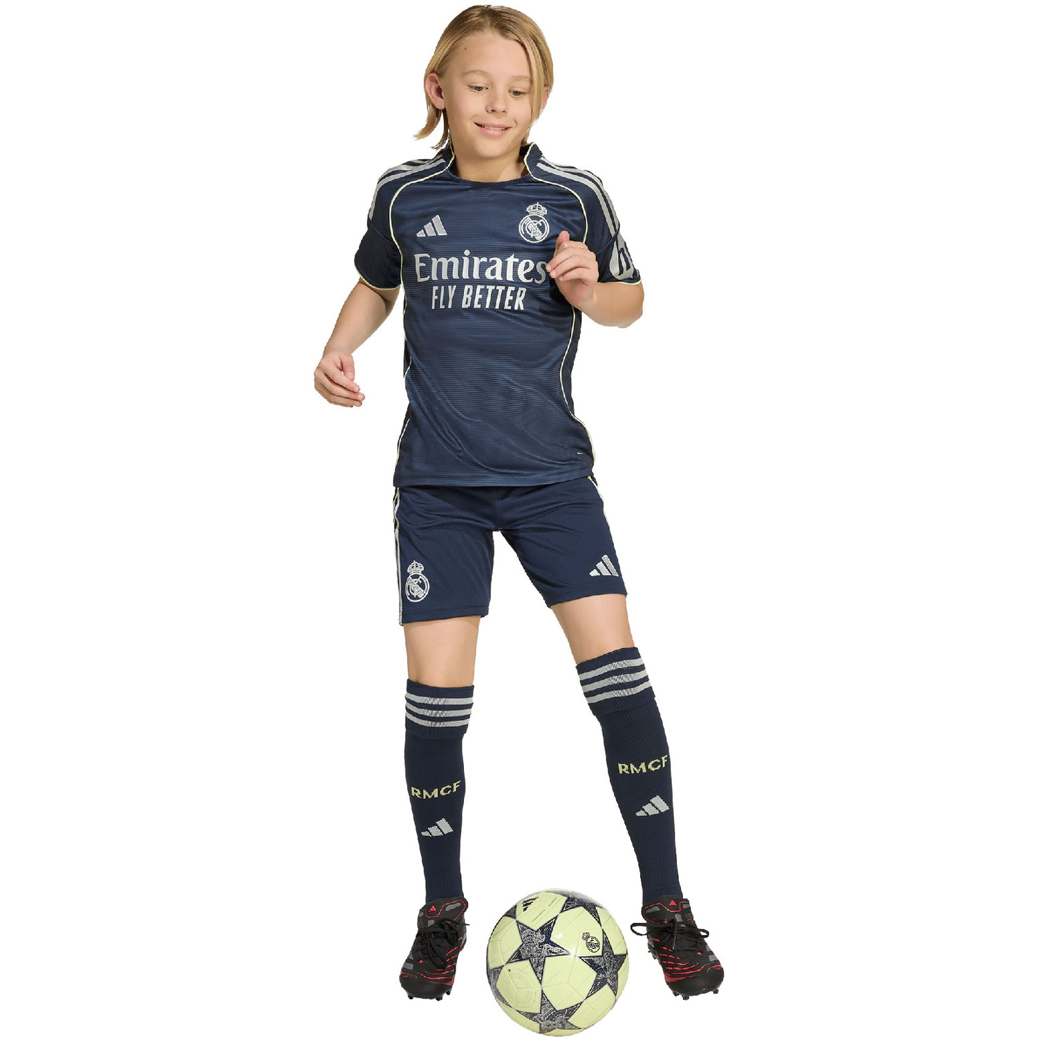 adidas Real Madrid Uit Short Kids 2025/2026