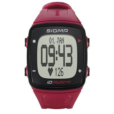 Pulsômetro + GPS + Pedômetro Sigma Id Run Hr Rojo