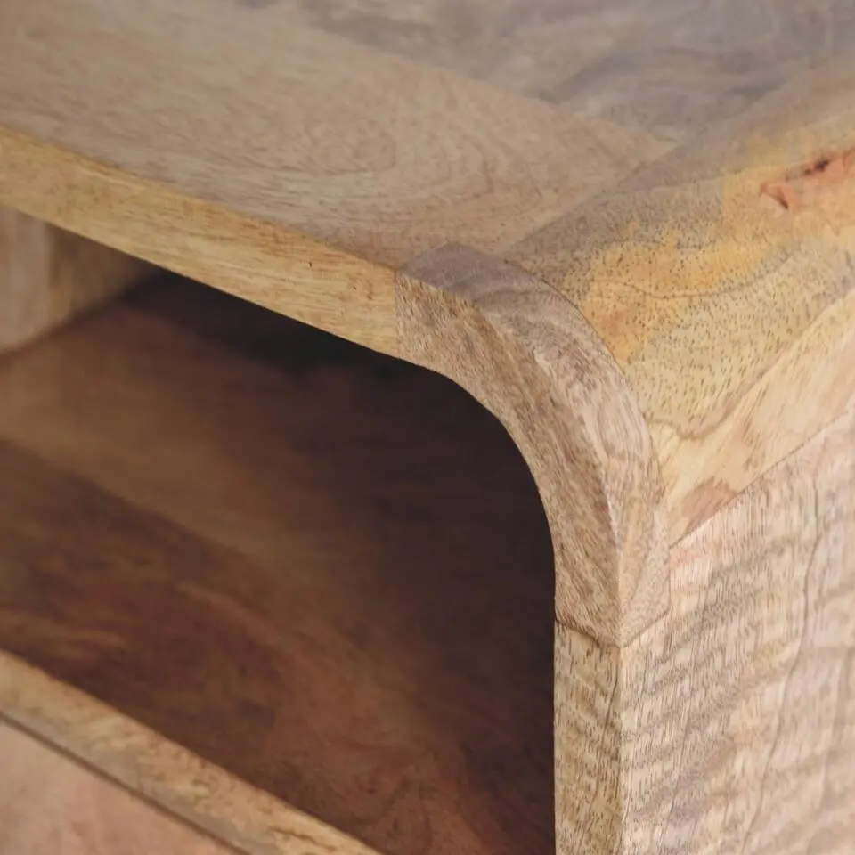 Massief Houten Wandtafeltje
