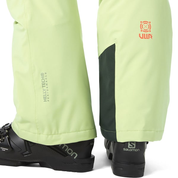Pantalon de ski HELLY HANSEN W SWITCH CARGO INSULATED PANT ICED MATCHA