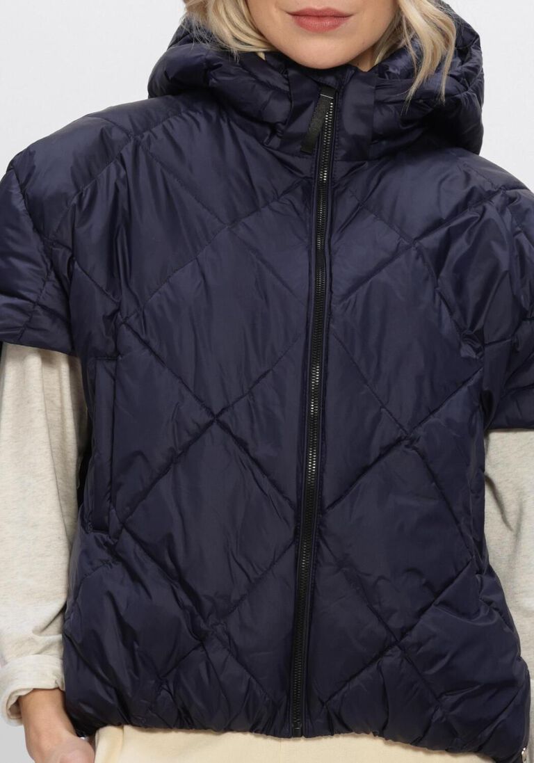 donkerblauwe deblon sports gewatteerde jas stevie bodywarmer
