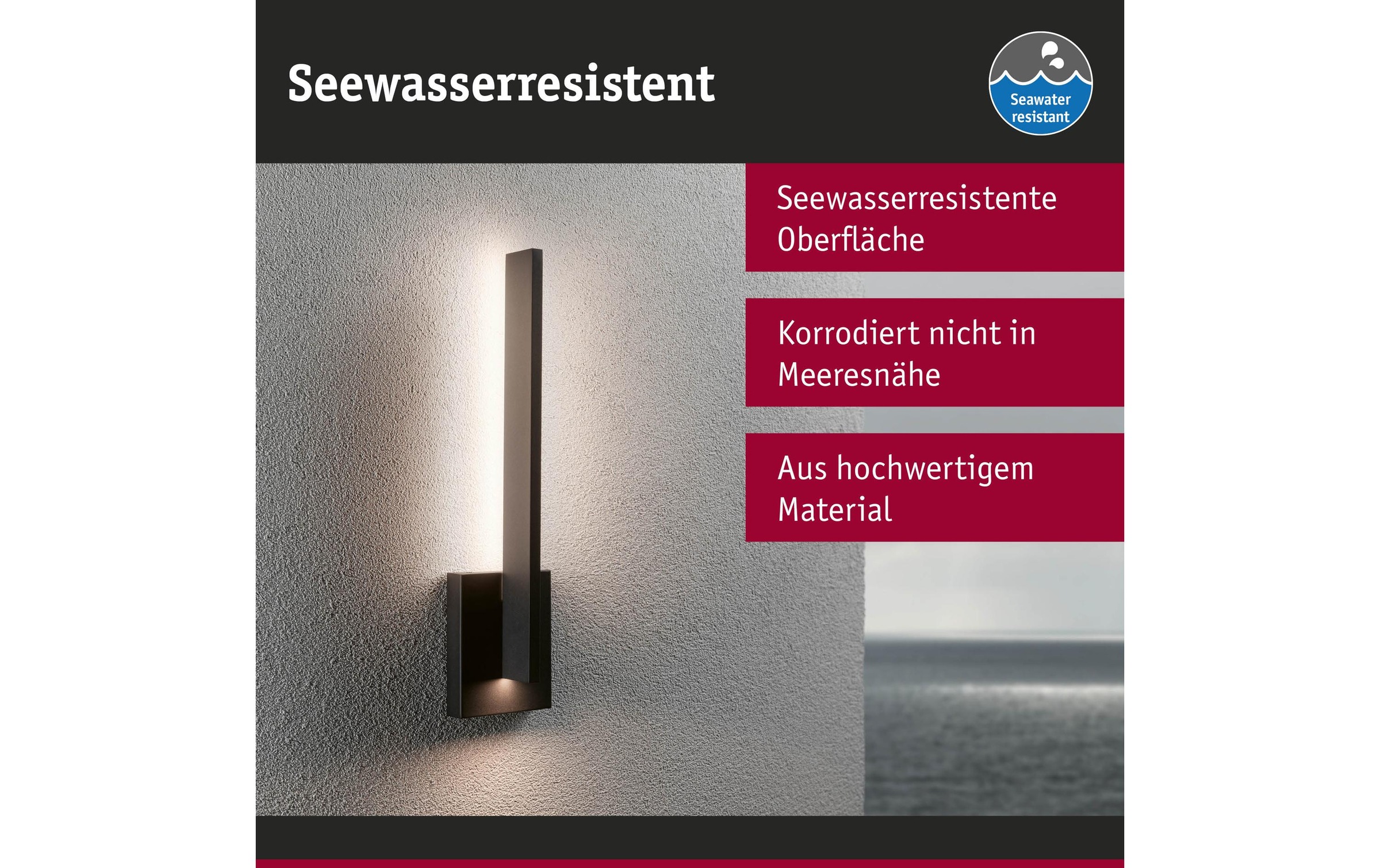 Paulmann LED Wandleuchte »Levka 3000K« Warmweiss