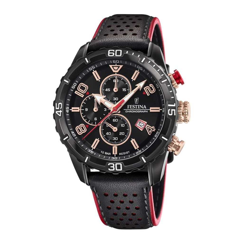 Montre Chrono Sport Noir