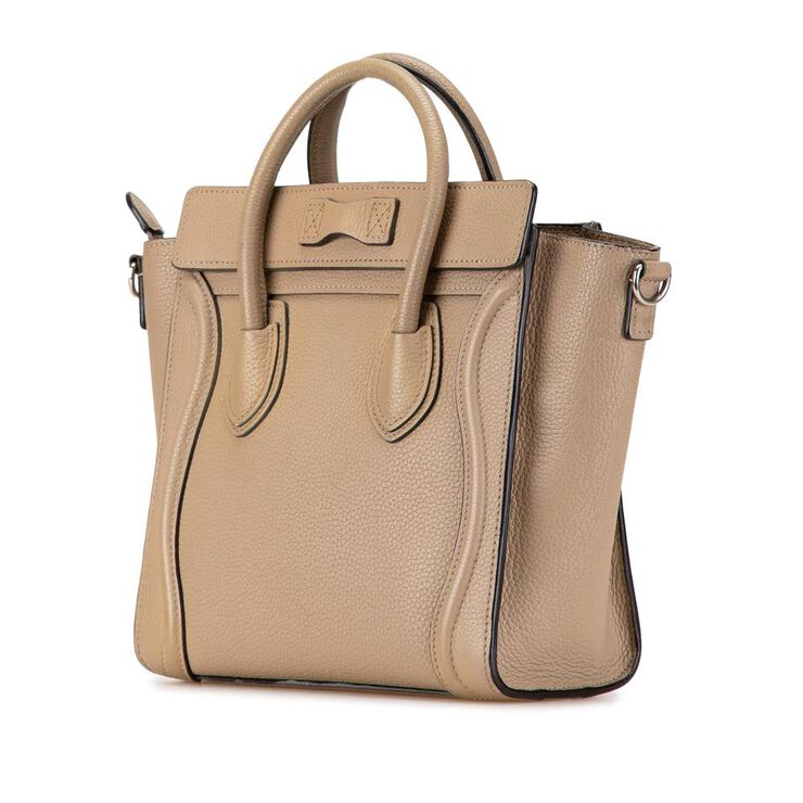 Celine Vintage Celine Luggage Brown