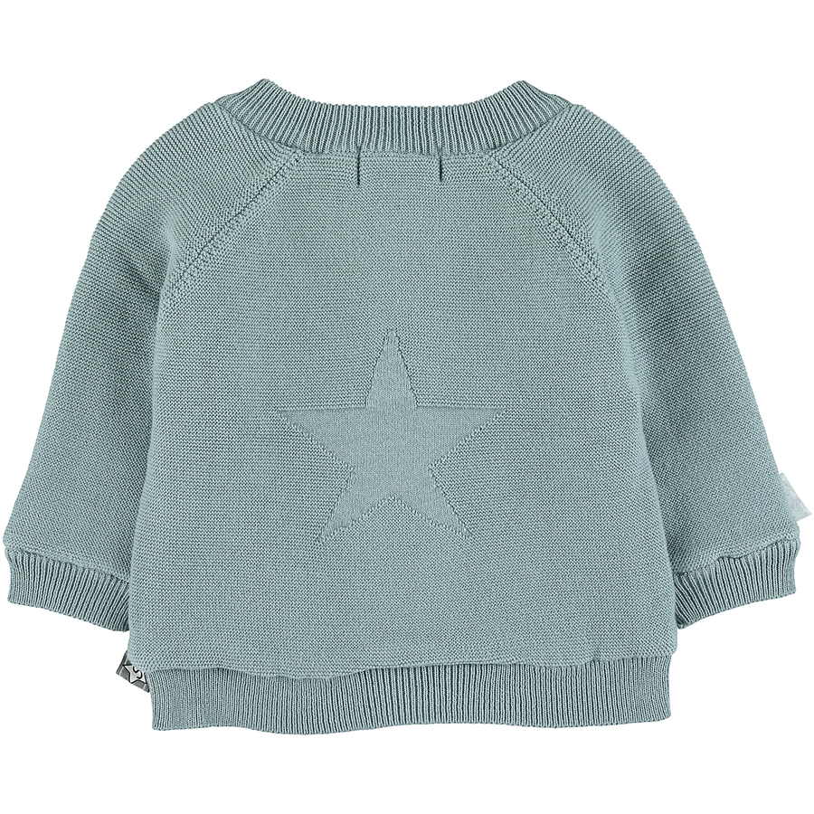 Sterntaler GOTS Strick-Jacke Stern grün