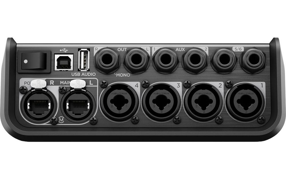 Mischpult T4S ToneMatch<br>Kompaktes, digitales 4-Kanal-Mischpult, optimiert für «F1»- und «L1»-Sound-Systeme