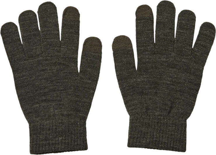 Pieces PCNEW BUDDY SMART GLOVE NOOS Meleret mørkegrå
