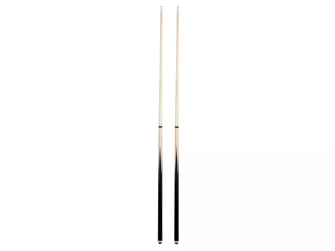 Queues billard 145 cm lot de 2 bois de ramin - Naturel clair