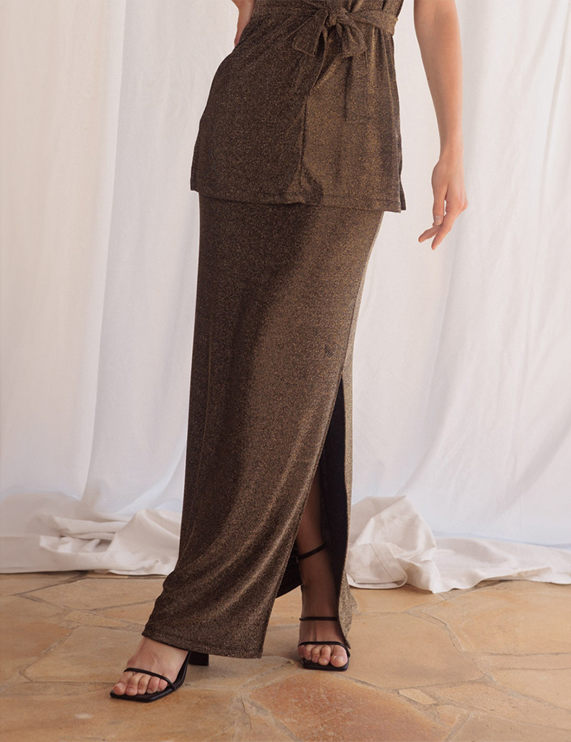 HBT NONCHALANTE LUREX | NADIA JUPE DORÉE