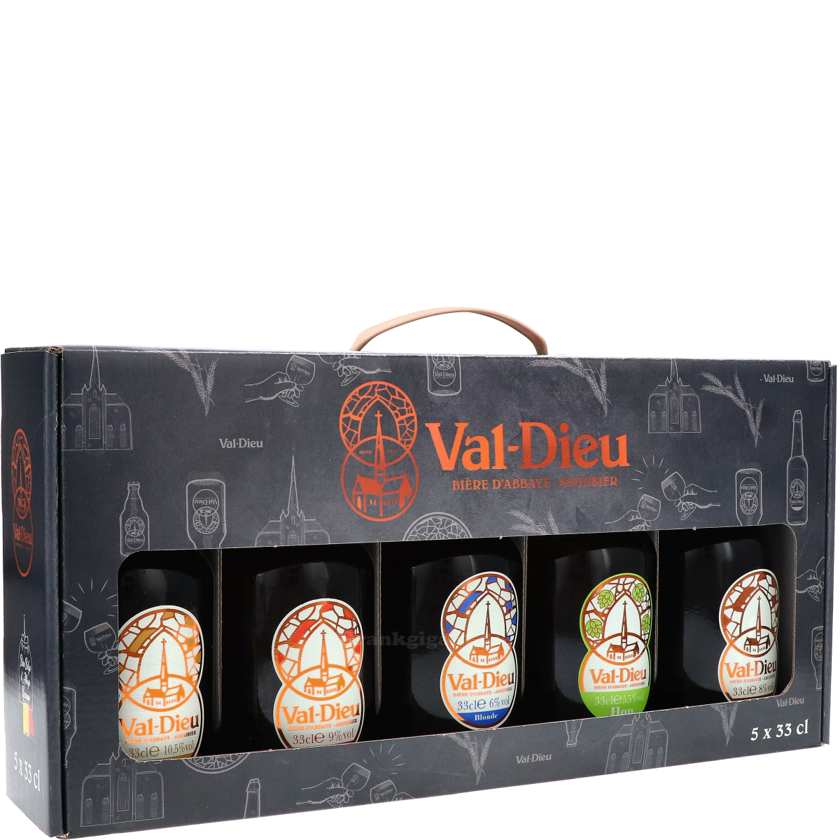 Val Dieu Unieke Speciaalbieren in Buikflesjes 164 cl