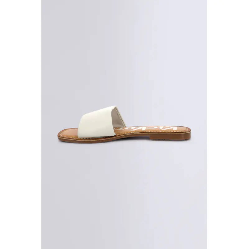 KICK GIPSI BLANC MULES Cuir Femme