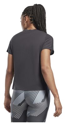 Maillot Manches Courtes Reebok Workout Ready Supremium Femme Noir