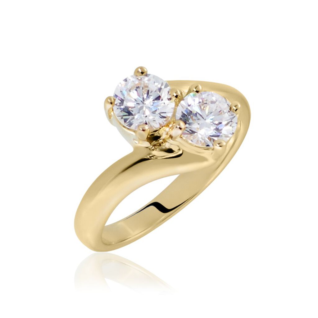 Bague Laban Plaqué Or Oxyde