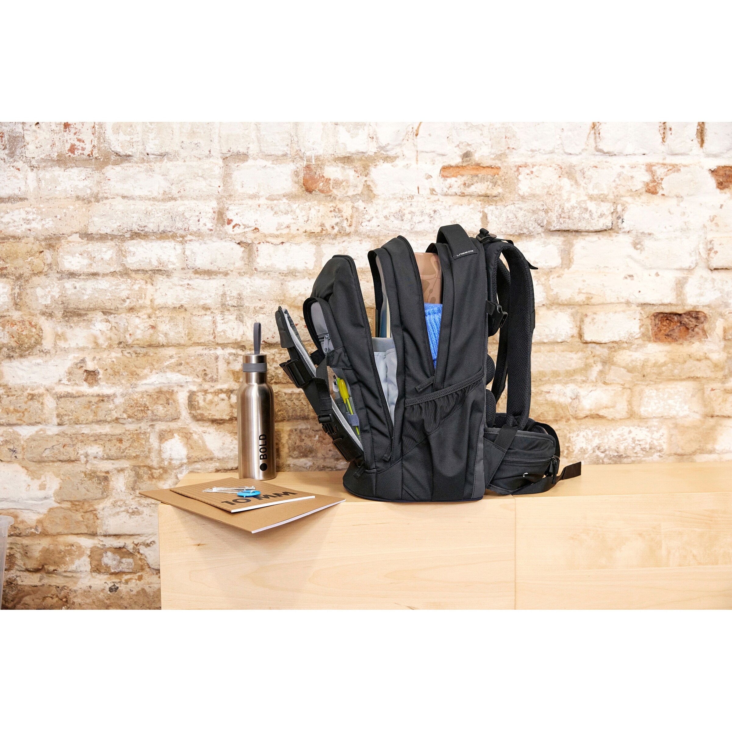 Lässig Schulrucksack BOLD Origin black