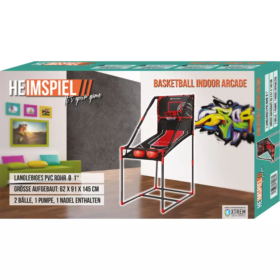 XTREM Toys and Sports - HEIMSPIEL Basketball Indoor Arcade