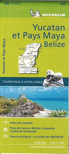 MICHELIN - 185 YUCATAN ET PAYS MAYA 1 700 000