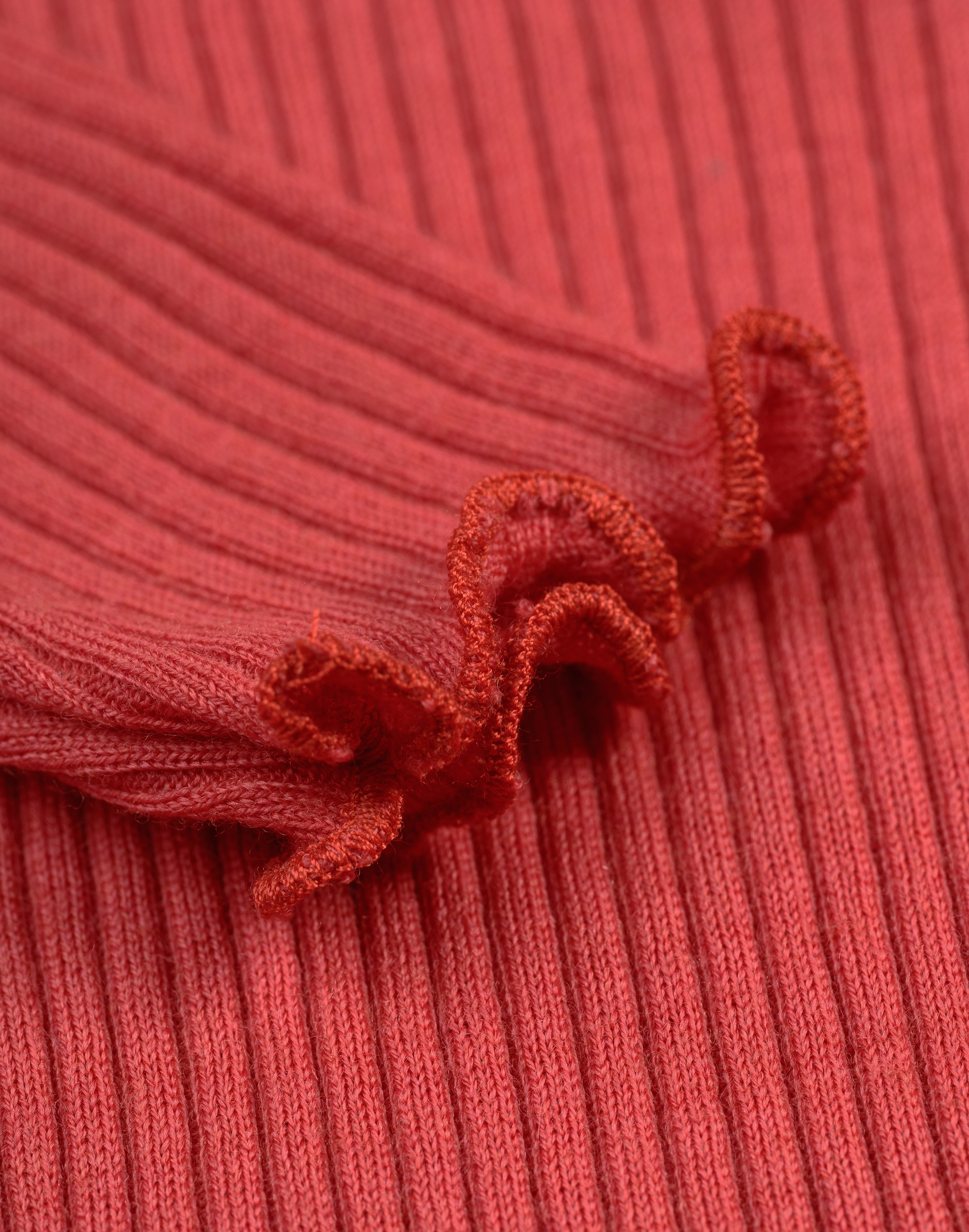 Romper met lange mouw van merinowol voor baby's