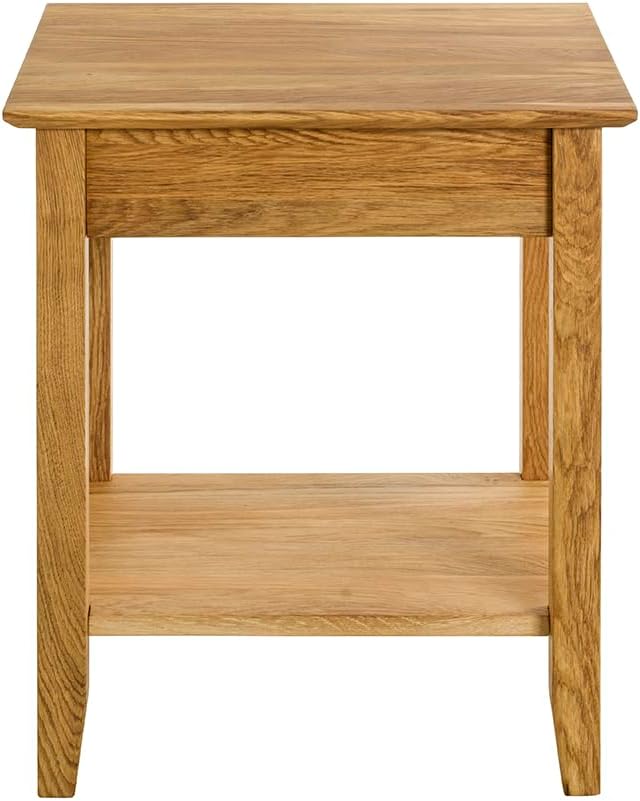HAKU Möbel Konsole, Eiche, Massivholz - Maße: B 50 x H 60 x T 40 cm, Style: Traditional