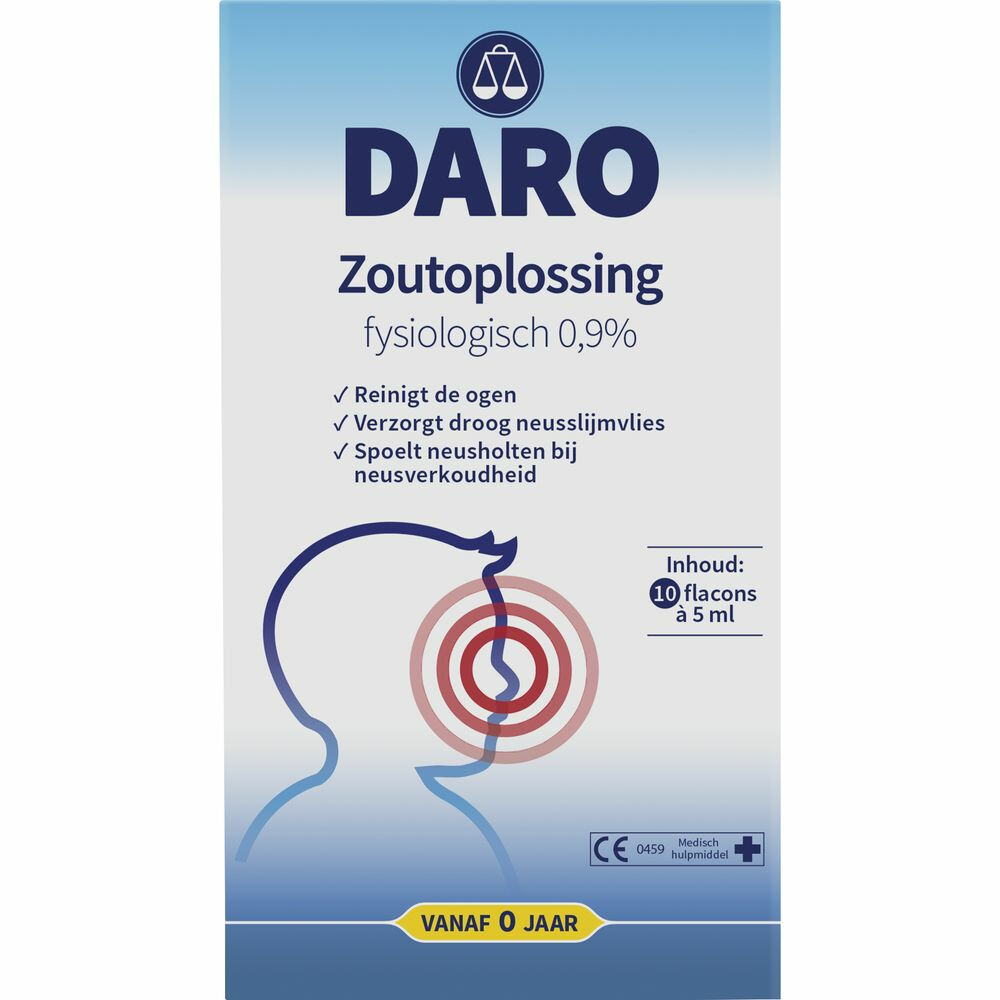 Daro Fysiologische Zoutoplossing10 stuks