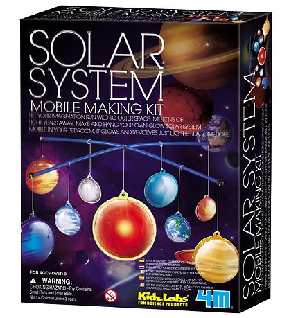 4M - KidzLabs - Sonnensystem Baby-Mobiles 2D