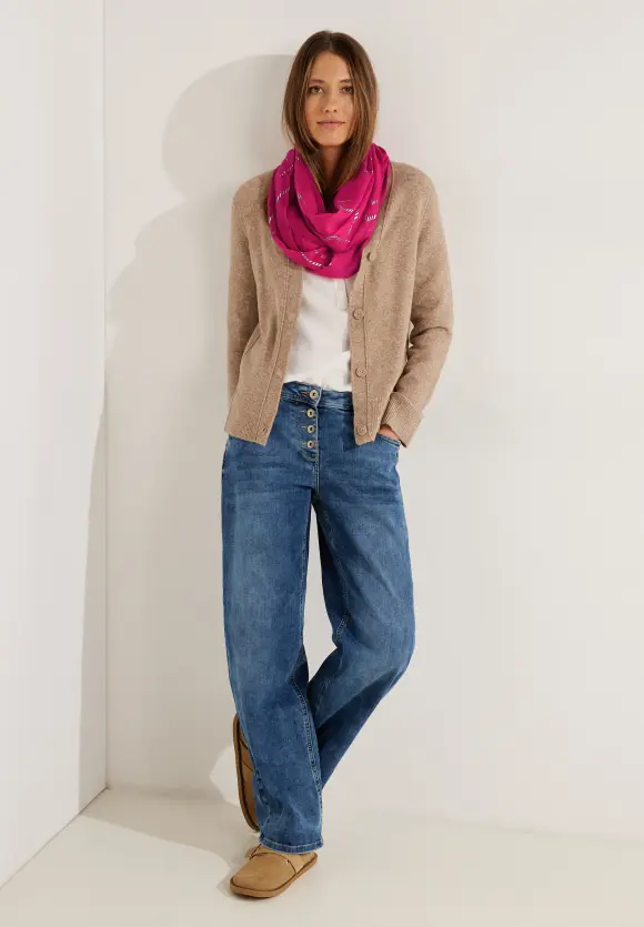 Folienprint Schlauchschal - cosy coral