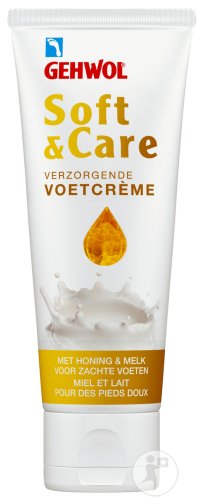 Gehwol Soft & Care Crème Soignante Pour Les Pieds Tube 75ml