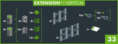 Ravensburger GraviTrax PRO Forlengningssett Vertical