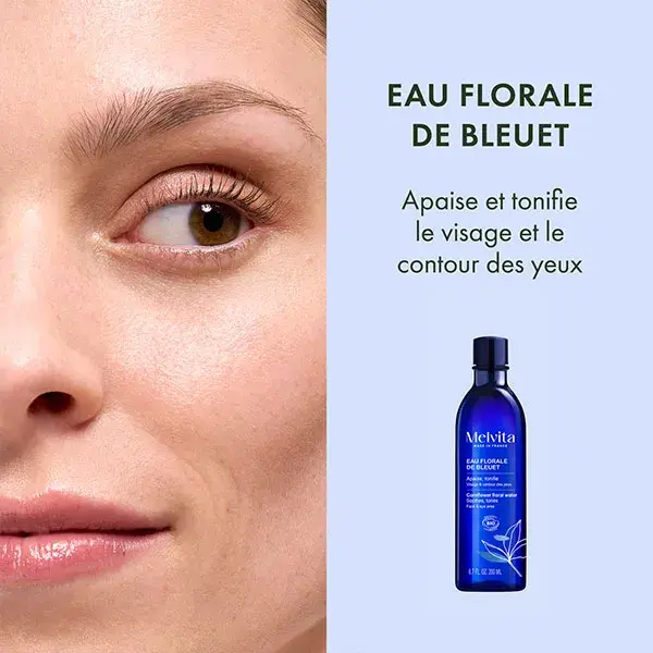 Água Floral de Centáurea Orgânica Melvita 200ml