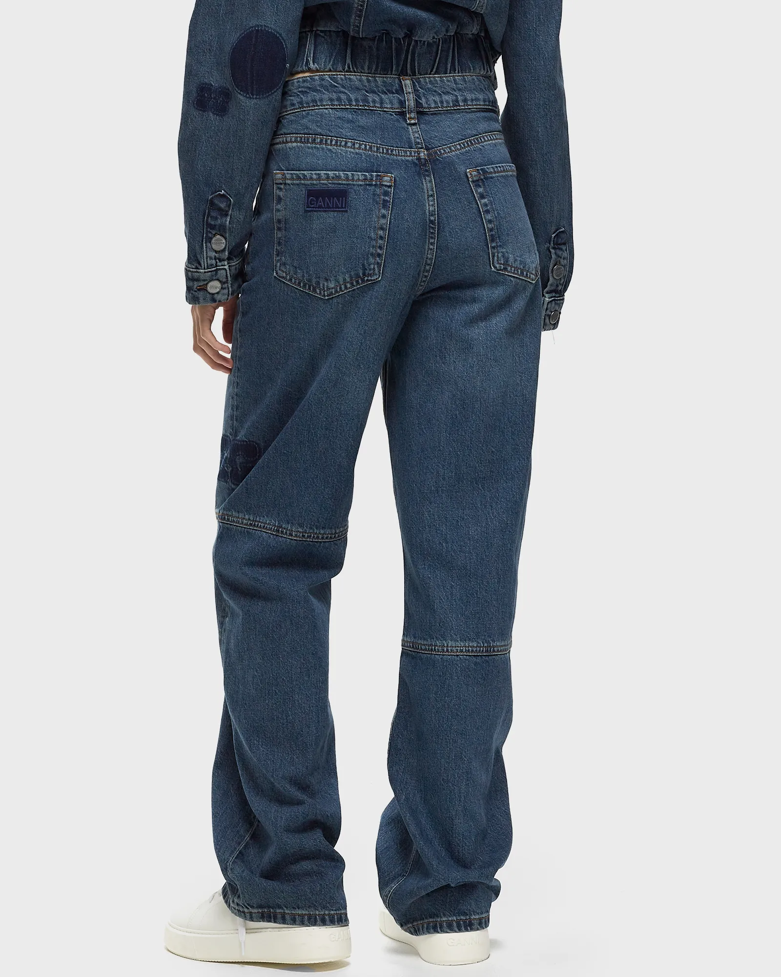 Ganni Patch Denim Izey