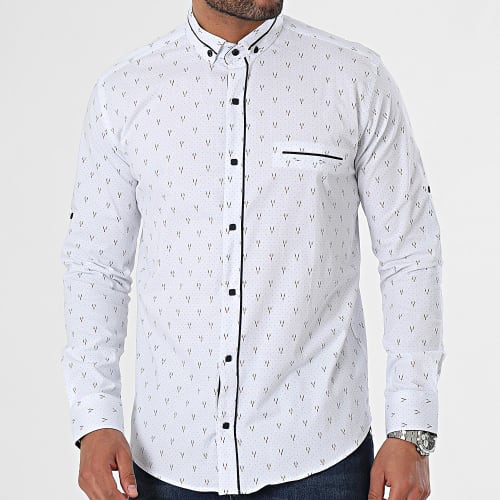 Chemise Manches Longues Blanc
