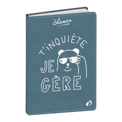 Agenda Shaman - 1 jour par page - 12 x 17 cm - Je gère - Quo Vadis