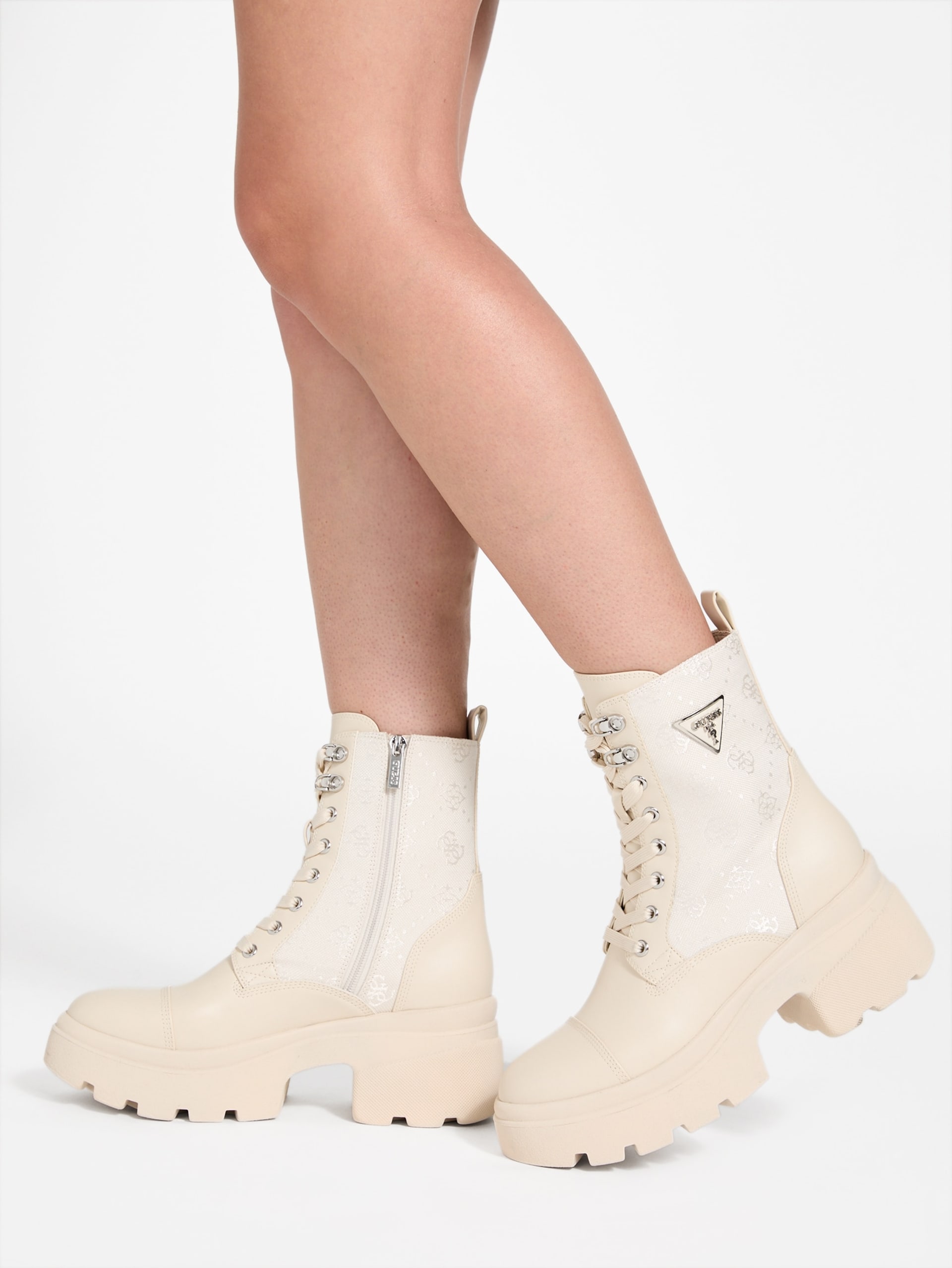 Botas de combate com plataforma Yarini