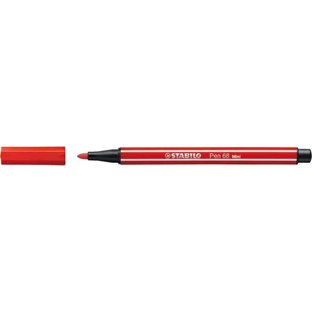 Premium-Filzstift- STABILO Pen 68 Mini - Colorful Ideas - 12er Pack - mit 12 verschiedenen Farben in wiederverschließbarer Glühbirne