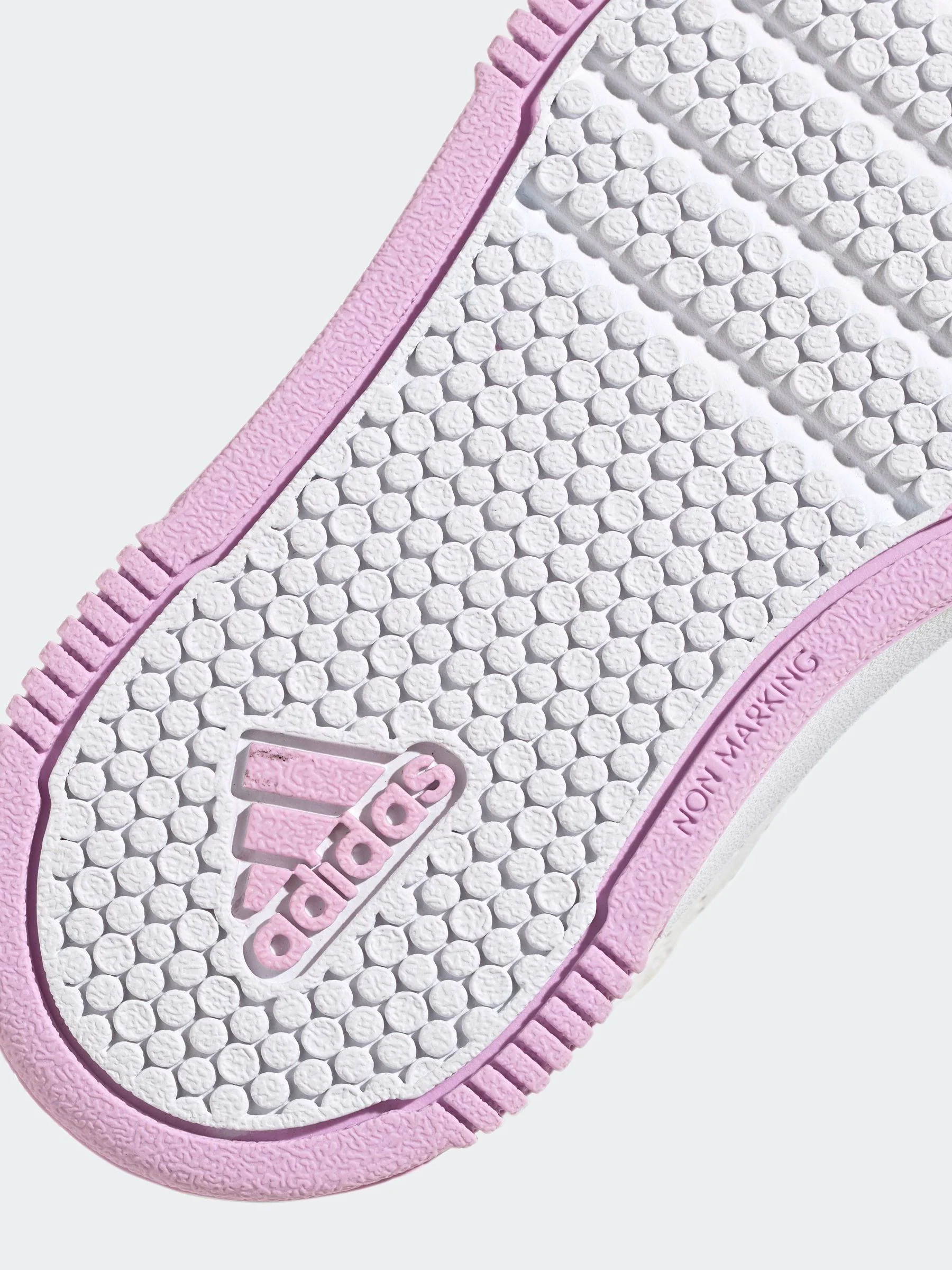 Wit/Roze/Meerkleurig - adidas Tensaur babysneakers met klittenbandsluiting