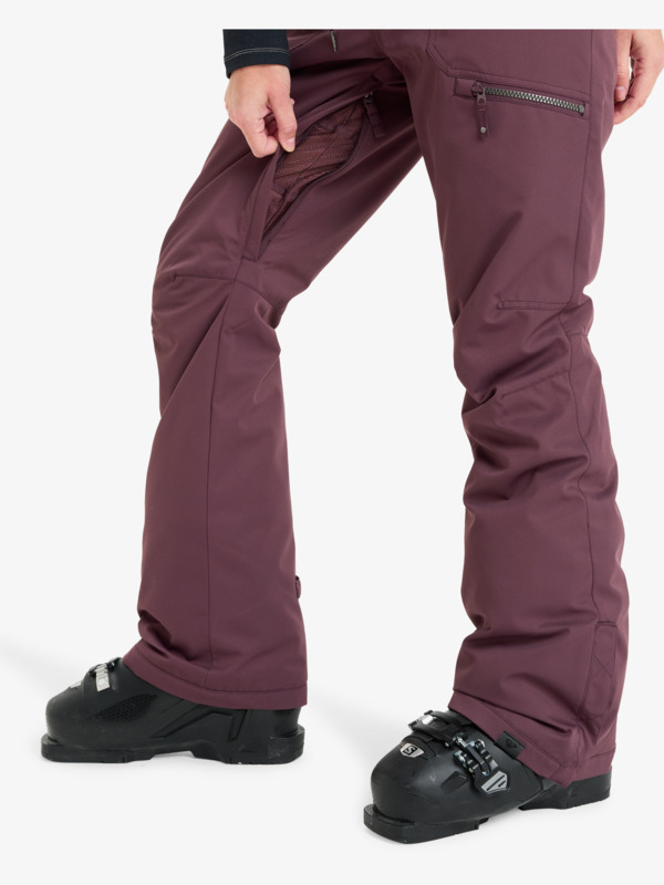 Nadia Pantalon de snow technique Rouge Femme