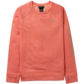 Burton Oak Crewneck Sweatshirt Peach Echo Heather Damen