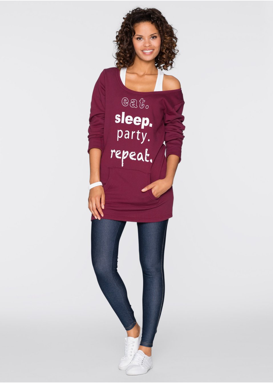 Legging aspect jean