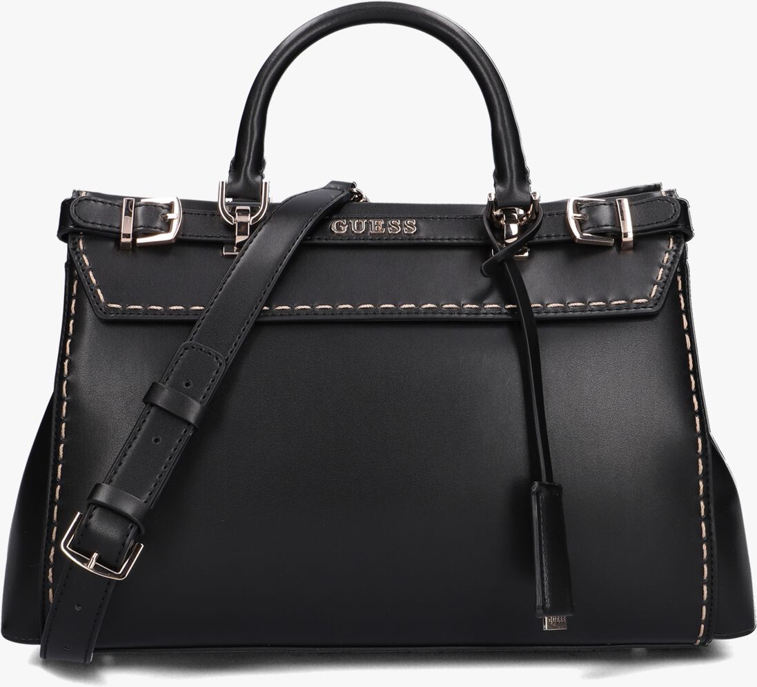 GUESS zwarte guess handtas sestri luxury satchel