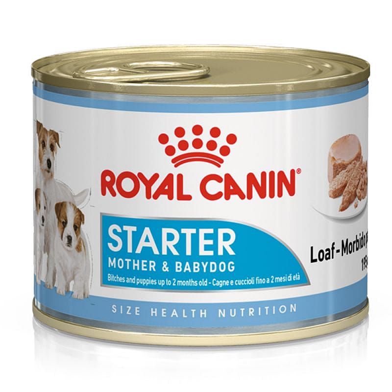 ROYAL CANIN® Starter Mousse 195g - Natvoer voor een gemakkelijke en veilige overgang van moedermelk naar vaste voeding