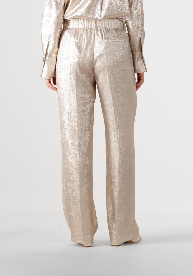 gouden dante6 pantalon charm metallic pants
